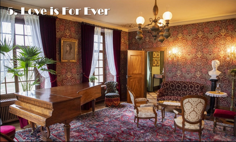 Wagner's music room at Tribschen
