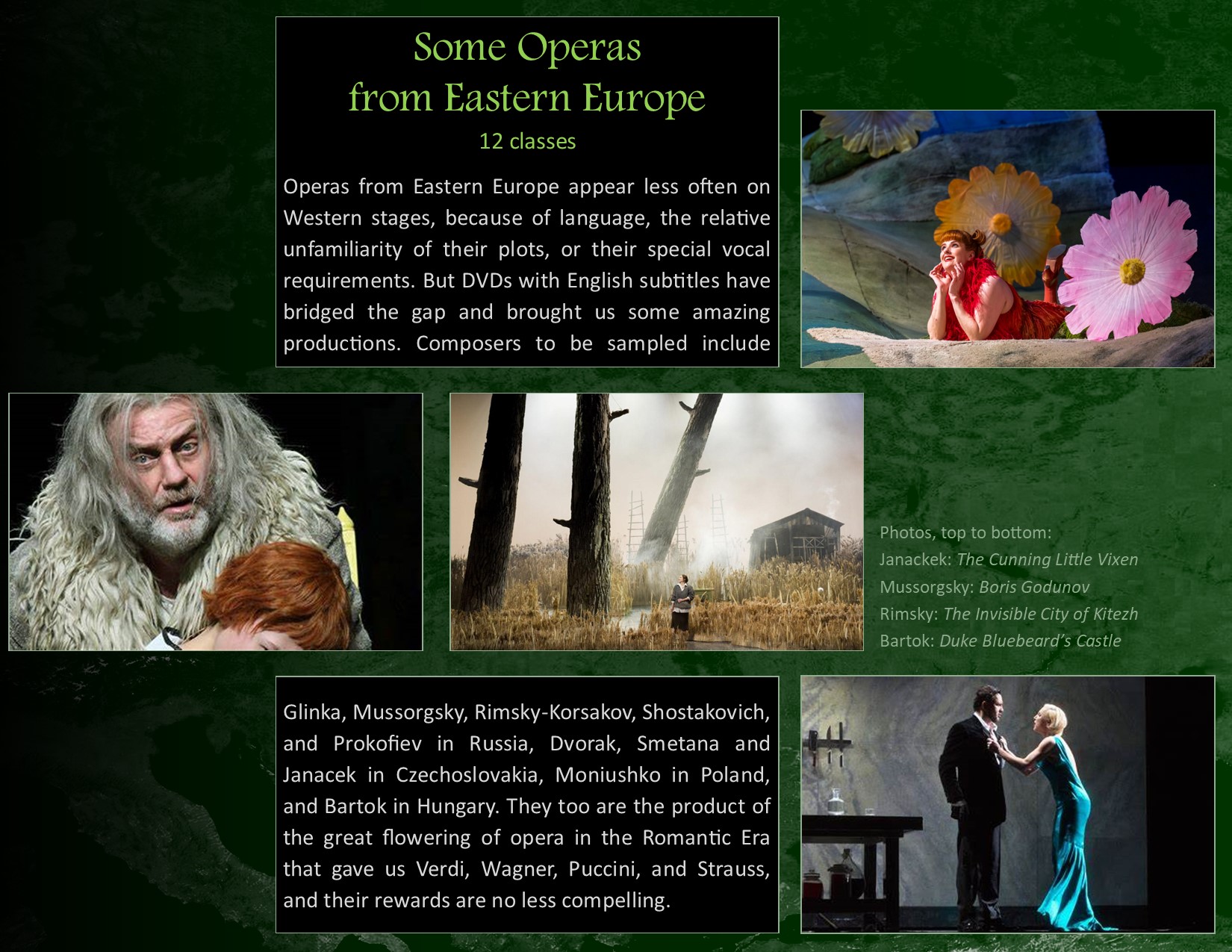 Opera in Eastern Europe splashscreen