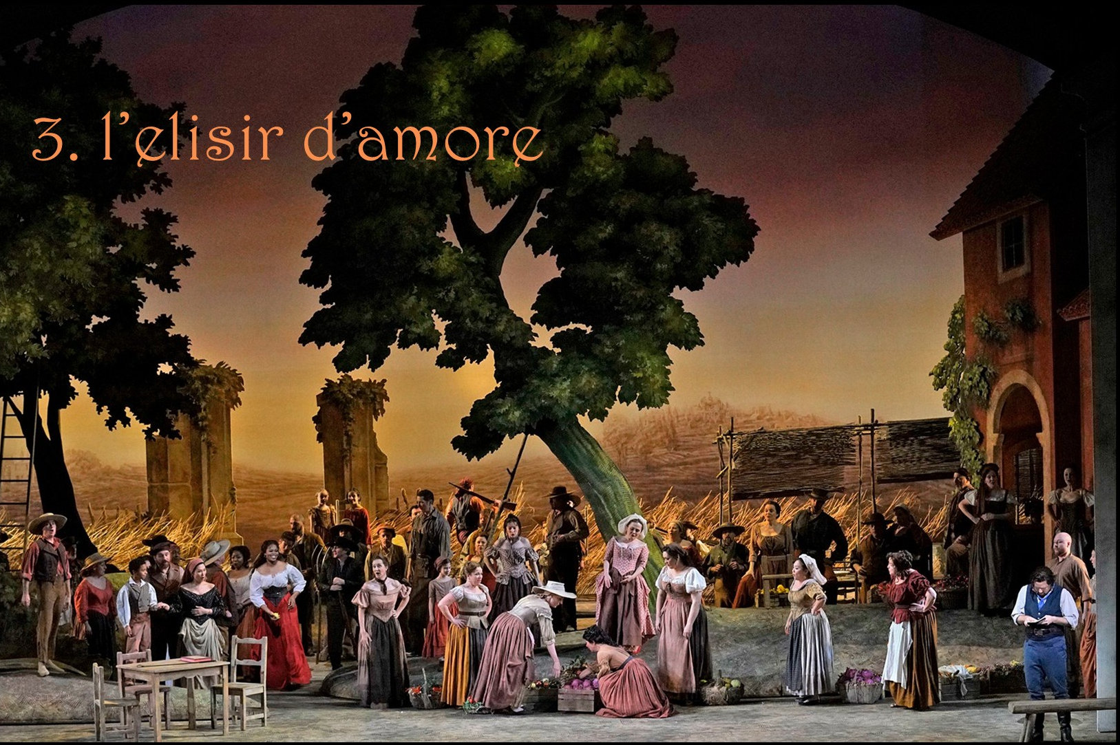 L'ELISIR D'AMORE at the Met