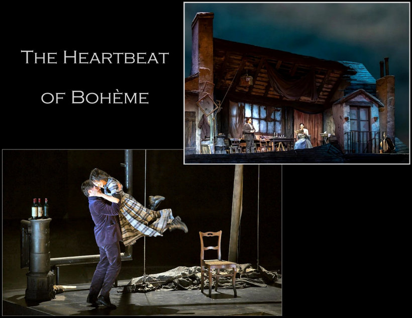Two productions of LA BOHEME