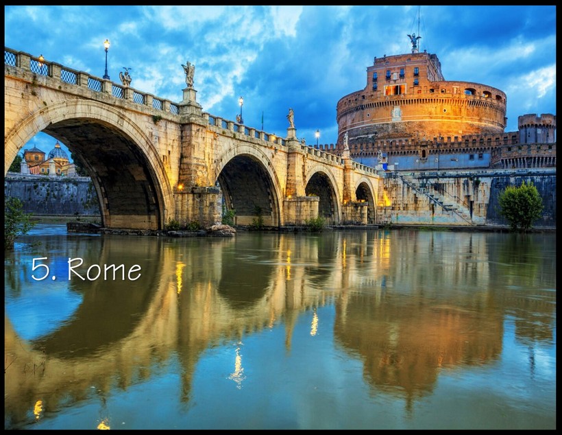 Bridge and Castel Sant'Angelo, Rome