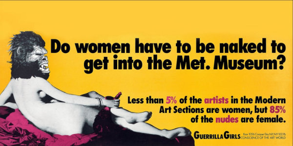 Guerrilla Girls Poster 1989