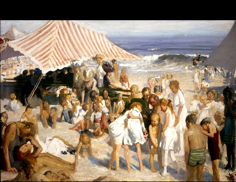 Bellows: Beach at Coney Island