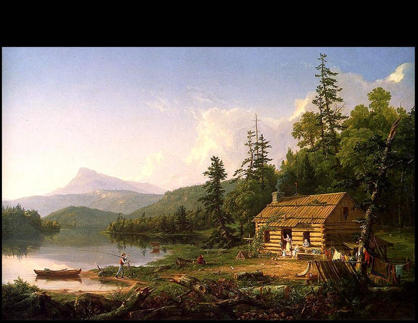 Thomas Cole: Home in the Woods