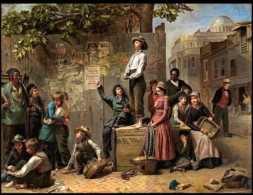 Tomas Le Clear: Young America, 1863