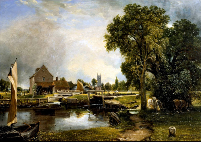 Constable's Dedham Mill: the final picture