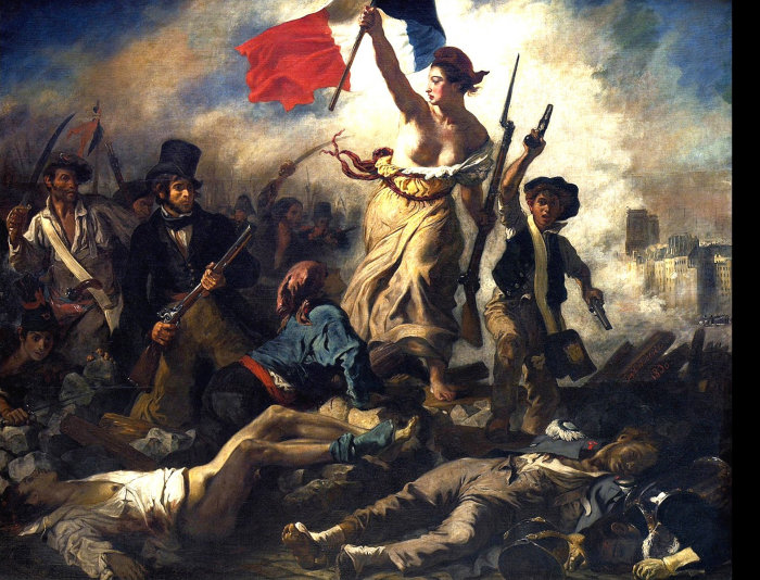 Delacroix's Liberty Leading the People