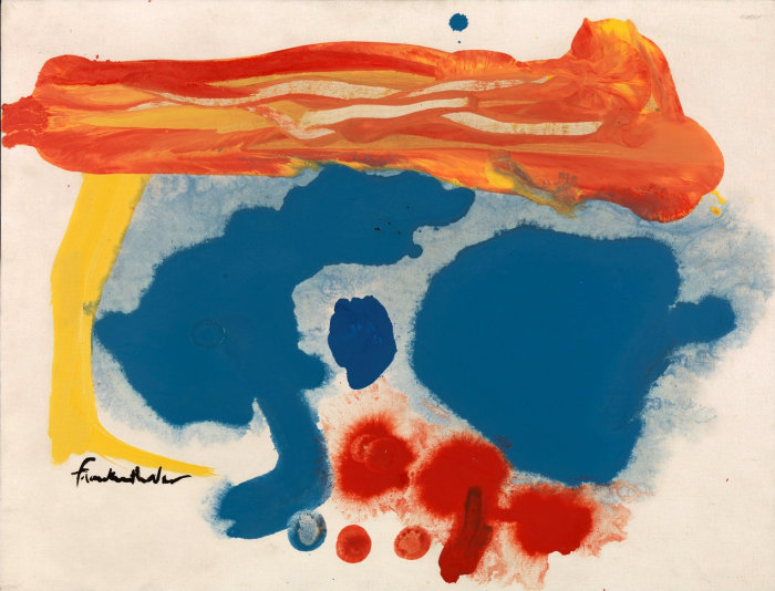 Helen Frankenthaler's Summer Scene