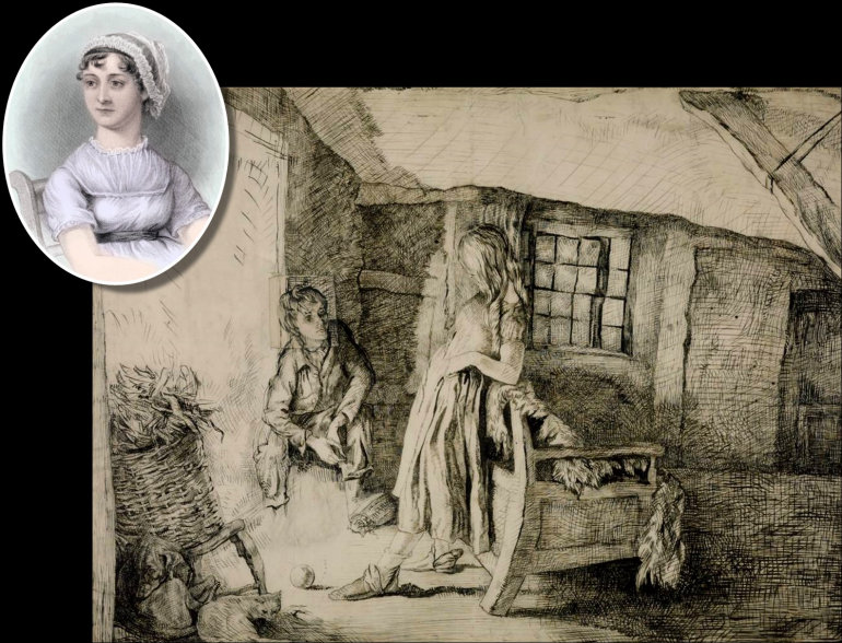 Cathy and Heathcliff