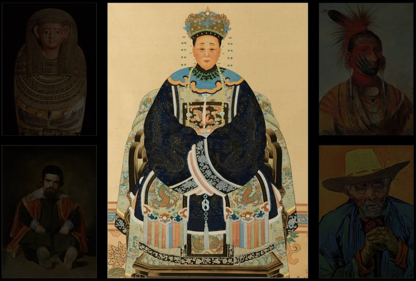 Chinese ancestor portrait