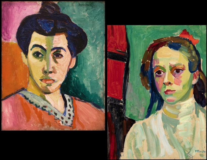 Henri Matisse and Gabrielle Mnter